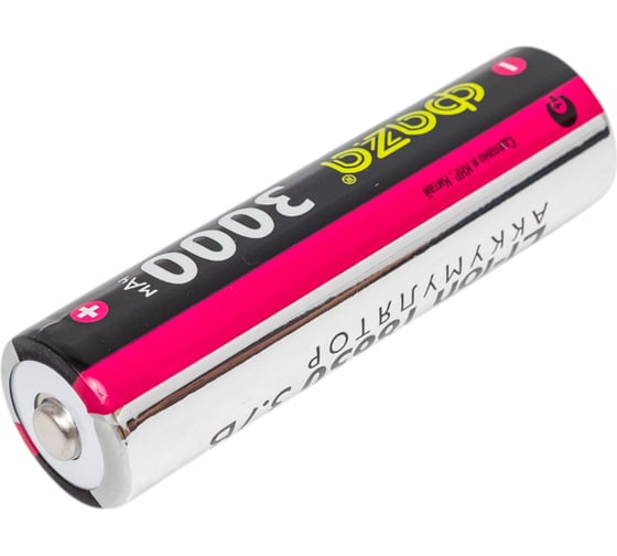 Li-Ion аккумулятор ФАZА 18650 3000мАч 3.7В без платы с защитой Box-4 5059863
