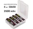 Li-Ion аккумулятор ФАZА 18650 3500мАч 3.7В без платы с защитой Box-4 5059870 2
