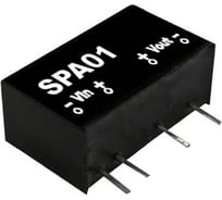 Преобразователь Mean Well DC/DC SPA01A-15 1Вт Т02587999