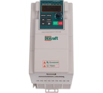 Преобразователь частоты Dekraft DEKV060-0.75/1.5кВт 3 фазы 380В с торм. модулем DEKV060G0R7P1R5T4B