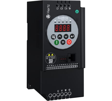 Преобразователь частоты Systeme Electric STV050 Hertz 7,5 кВт, 380 В, ЭМС, С3 + LED панель оператора STV050U75N4
