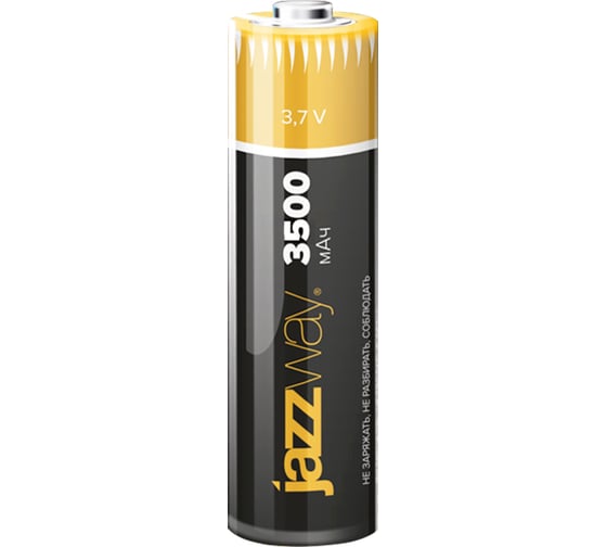 Аккумулятор Jazzway 18650 3.7В Li-Ion 3500 мАч с защитой BL-1 (блистер 1шт) 5059856