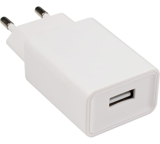 Сетевое зарядное устройство/адаптер ФАZА PA-10A-wh белый, 10Вт, 1xUSB-A 5057531