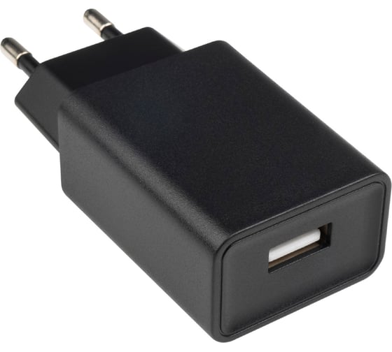 Сетевое зарядное устройство/адаптер ФАZА PA-10A-bk черный, 10Вт, 1xUSB-A 5057524
