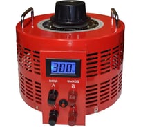 Лабораторный автотрансформатор SUNTEK 5000ВА RED диапазон 0-300 Вольт, 20А SK2.2_LTR5000RED