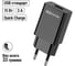Сетевое зарядное устройство TDM ELECTRIC СЗУ 6, Quick Charge 3.0, 3 А, 1 USB, черный, TDM SQ1810-0004 2