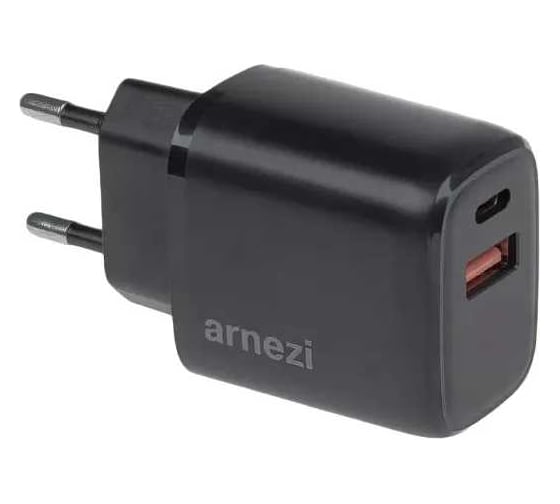 Сетевое зарядное устройство ARNEZI 20W Usb-A + Type-C (PD3.0 + QC3.0) A0605103