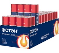 Батарейки пальчиковые ФОТОН АА LR6 CB40 26126