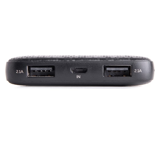 Внешний аккумулятор Atom Evolution ATOM PL10L-V2, 10Вт, 10000мАч, 2хUSB-A, 5V2A, LED, 21007