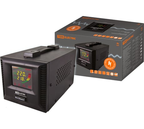 Стабилизатор напряжения TDM ELECTRIC СНР1-1-0,5кВА электронный переносной SQ1201-0001