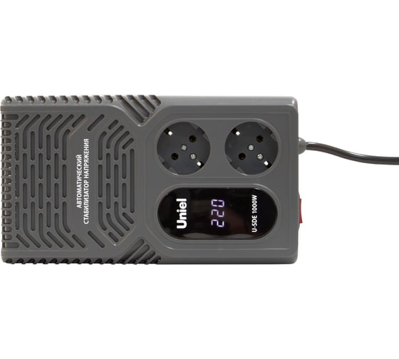 Стабилизатор напряжения настольный Uniel U-SDE 1000W UL-00012767