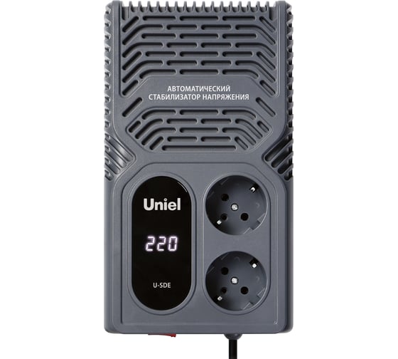 Стабилизатор напряжения настольный Uniel U-SDE 500W UL-00012766