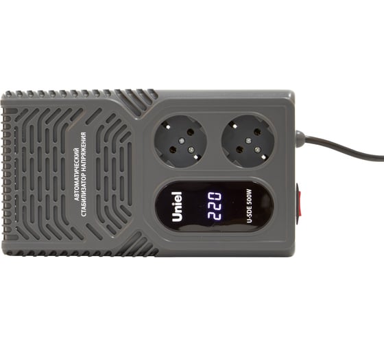 Стабилизатор напряжения настольный Uniel U-SDE 500W UL-00012766