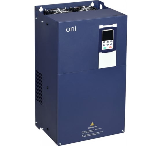 Преобразователь частоты ONI K750 380В 3Ф 90-110кВт 176-210А K750-33-90110M 1