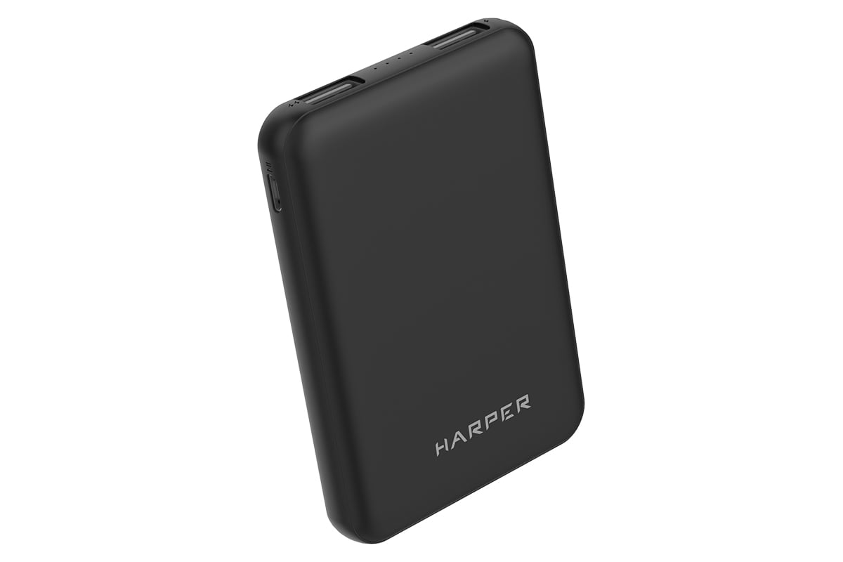 Внешний аккумулятор HARPER PB-5001 Black H00002858 - выгодная цена, отзывы,  характеристики, фото - купить в Москве и РФ