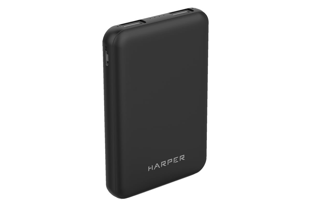 Внешний аккумулятор HARPER PB-5001 Black H00002858 - выгодная цена, отзывы,  характеристики, фото - купить в Москве и РФ