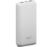 Внешний аккумулятор HIPER Li-Pol 18000 mAh 2.4A+1.5A 2xUSB 1xType-C белый PSL18000 WHITE