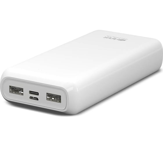 Внешний аккумулятор HIPER Li-Pol 18000 mAh 2.4A+1.5A 2xUSB 1xType-C белый PSL18000 WHITE