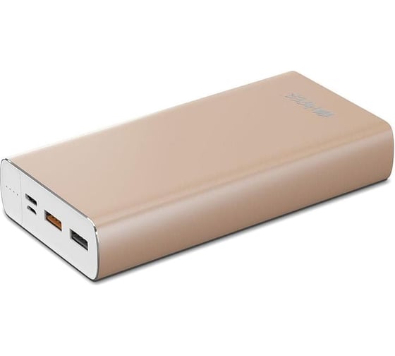 Внешний аккумулятор HIPER Li-Pol 20000mAh 2xUSB 1xType-C золотой MPX20000 GOLD 1