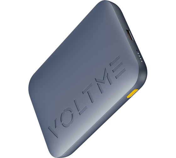Внешний АКБ VOLTME MagPak 5K MFI 20W MagSafe темно-серый металлик B3007