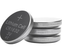 Батарейки Gembird литиевые, тип CR1632, 5шт, блистер, GB-CR1632-5B
