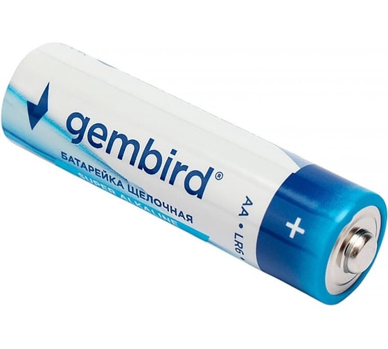 Батарейки Gembird щелочные/алкалиновые, тип AA, 20шт, коробка, GB-LR6-20B