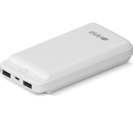 Внешний аккумулятор HIPER SL20000 Li-Pol 20000mAh 2.1A+2.1A 2xUSB белый SL20000 WHITE