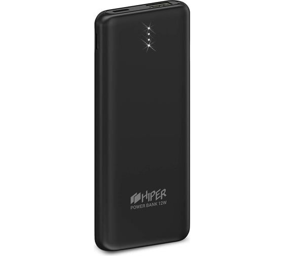 Внешний аккумулятор HIPER PSL5000 Li-Pol 5000 mAh 2.4A 1xUSB 1xType-C черный PSL5000 BLACK