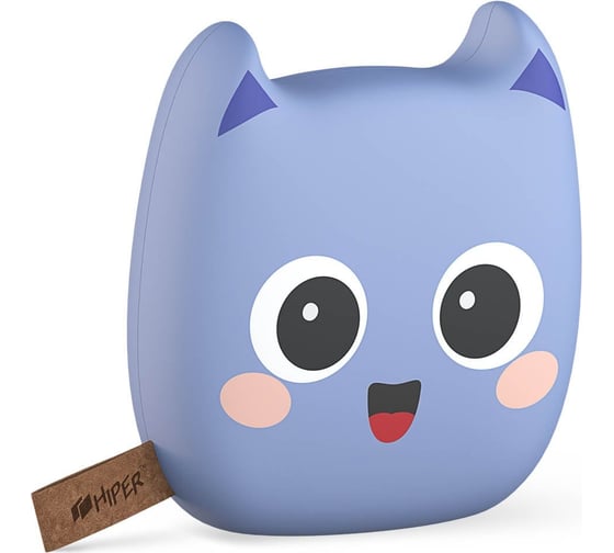 Внешний аккумулятор HIPER Li-Pol 10000mAh 2.4A+1.5A 2xUSB, синий ZOO GRAPE JELLY 10000