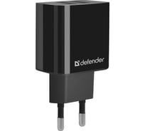 Сетевой адаптер DEFENDER UPC-21 2xUSB,5V/2.1А кабель microUSB 83581