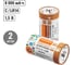 Батарейка LR14 C TDM ELECTRIC Alkaline 1,5V BP-2 (упаковка 2 штуки) SQ1702-0014 2