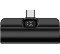 Внешний аккумулятор PERO PB12 5000 mAh, Li-Pol, с подставкой, черный PB12BL