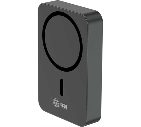 Мобильный аккумулятор CACTUS CS-PBFSTA-10000 10000mAh 22.5W 4.5A USB-C беспров.зар. серый 2070658