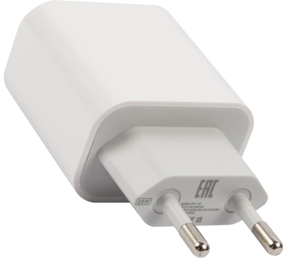 Сетевое зарядное устройство Red Line Type-C (модель PD1-5A), PD25, белый УТ000024259