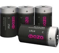 Элемент питания ФАZА алкалиновый C/LR14 1.5В Alkaline Pack-4 (пленка 4шт) 5033160