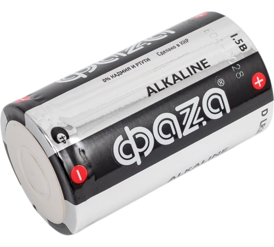 Элемент питания ФАZА алкалиновый D/LR20 1.5В Alkaline Pack-6 (пленка 6шт) 5030633