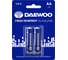 Батарейка Алкалиновый элемент питания DAEWOO AA/LR6 1.5В High Energy Alkaline BL-2 (уп.2шт) 5030299 1