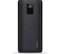 Внешний аккумулятор TTEC PowerSlim Trio LCD 10.000mAh PD 22,5W Powerbank с тройным кабелем USB-A -Lightning/USB-C/Micro USB, черный 2BB202S