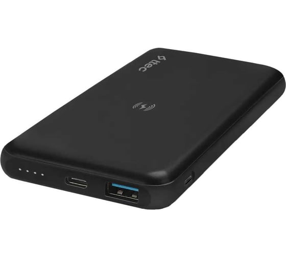 Внешний аккумулятор TTEC PowerSlim Pro W QI/PD/QC 3.0 10.000mAh Wireless Universal Mobile Charger, черный 2BB179S