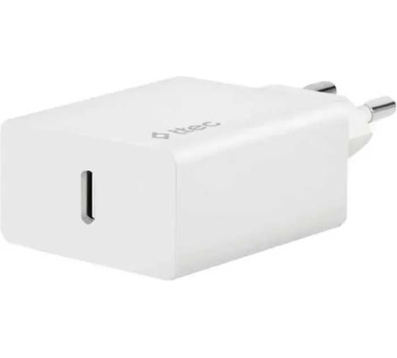 Сетевое зарядное устройство TTEC PD SmartCharger Travel Charger 20W с кабелем USB-C - Lightning (2DK40), белый 2SCS22BL