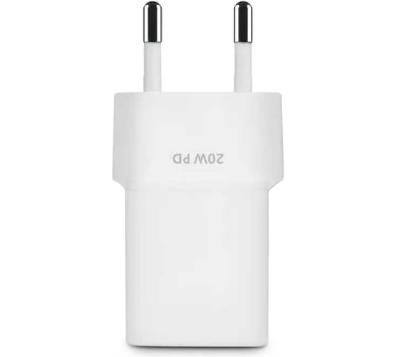 Сетевое зарядное устройство TTEC SmartCharger 20W PD With USB-C - Lightning Cable с кабелем 120 см, белый 2SCP01LB