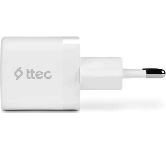 Сетевое зарядное устройство TTEC SmartCharger 30W PD USB-C Travel Charger, белый 2SCP03B