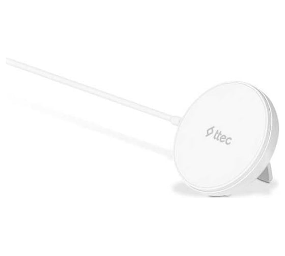 Беспроводное зарядное устройство TTEC AirCharger M+ MagSafe Wireless Charger, белый 2KS29B