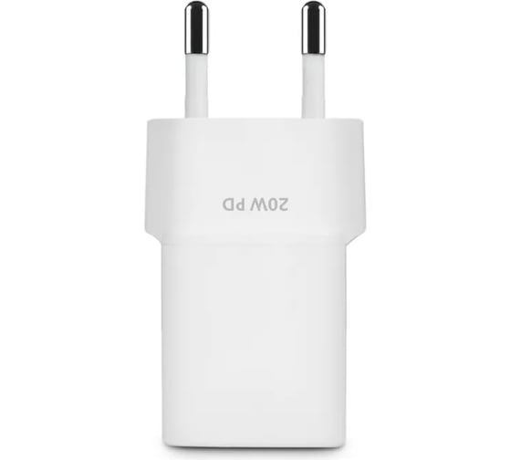 Сетевое зарядное устройство TTEC SmartCharger Pro 20W PD USB-C Travel Charger. Цвет: белый 2SCP01B