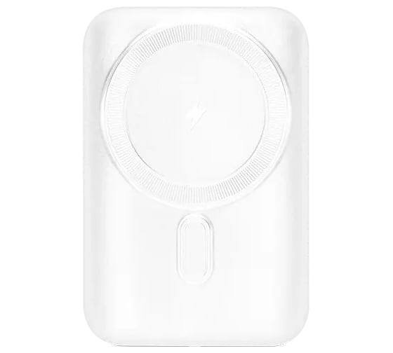 Внешний аккумулятор портативный TTEC ReCharger Pro M 10.000mAh MagSafe Compatible PD 20W Powerbank c подставкой. Цвет: белый 2BB221B 1
