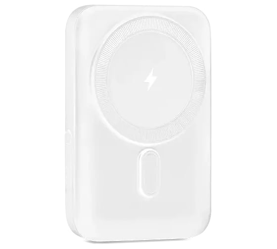 Внешний аккумулятор портативный TTEC ReCharger Pro M 10.000mAh MagSafe Compatible PD 20W Powerbank c подставкой. Цвет: белый 2BB221B