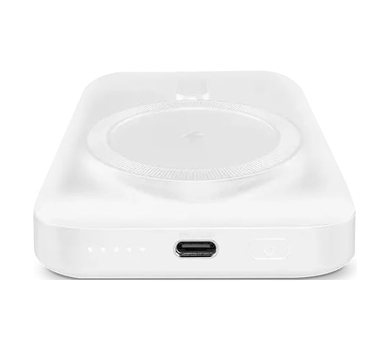 Внешний аккумулятор портативный TTEC ReCharger Pro M 10.000mAh MagSafe Compatible PD 20W Powerbank c подставкой. Цвет: белый 2BB221B