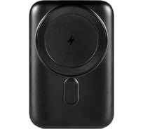 Внешний аккумулятор портативный TTEC ReCharger Pro M 10.000mAh MagSafe Compatible PD 20W Powerbank c подставкой. Цвет: черный 2BB221S