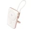Внешний аккумулятор портативный TTEC ReCharger Pro M 10.000mAh MagSafe Compatible PD 20W USB-C Built-in Cable Powerbank. Цвет: белый 2BB223B 6