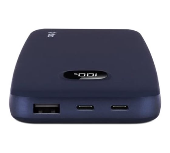 Внешний аккумулятор TTEC ChargeUp Pro LCD 10000mAh PD 20W Powerbank. Цвет: темно-синий 2BB209L